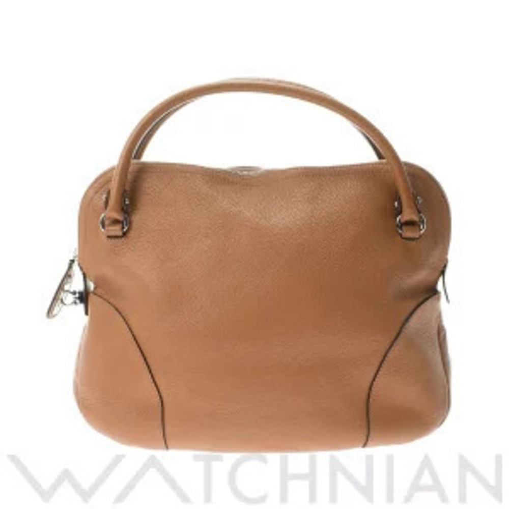Salvatore Ferragamo Brown Leather Handbag